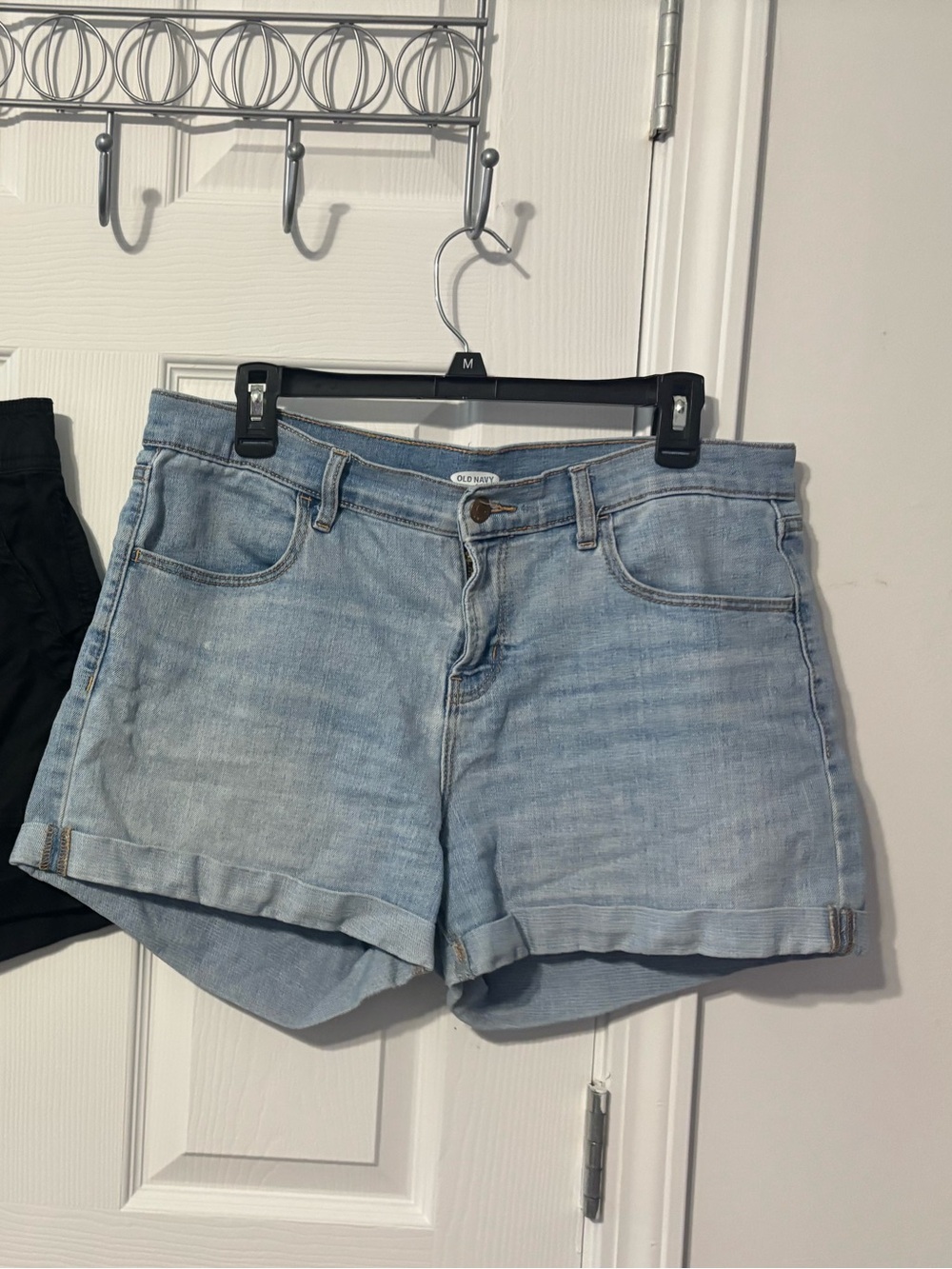 Light Wash Denim Shorts